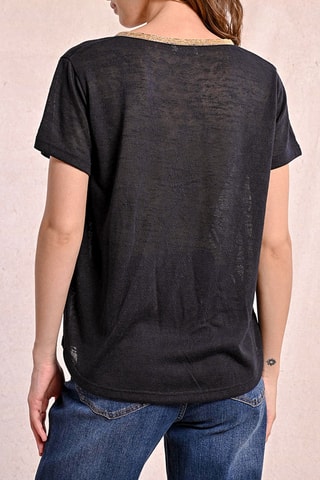 T-shirt - Zwart