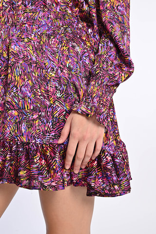 Robe patineuse - Violet
