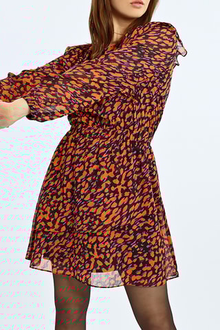 Robe patineuse - Orange