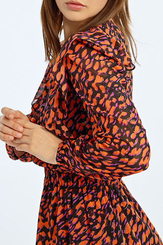 Robe patineuse - Orange