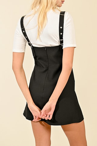 Robe-salopette - Noir