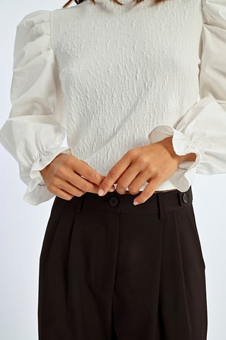 Top - Blanc cassé