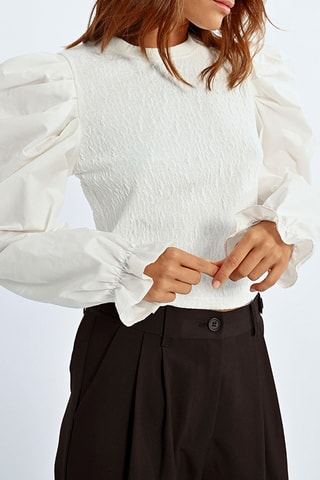 Top - Blanc cassé