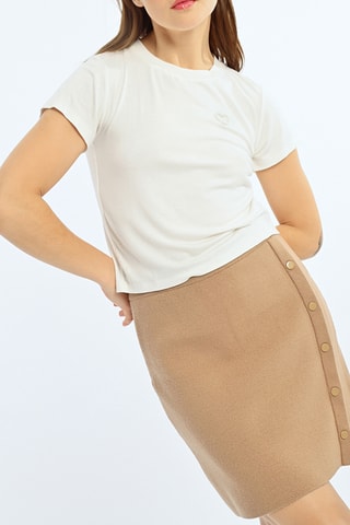 T-shirt - Blanc cassé