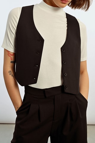 Gilet de costume - Noir