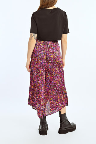 Robe midi - Violet