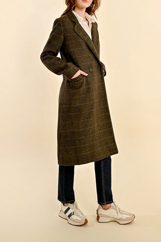 Manteau en laine - Kaki
