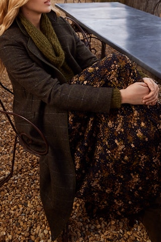 Manteau en laine - Kaki