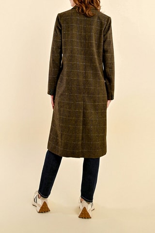 Manteau en laine - Kaki