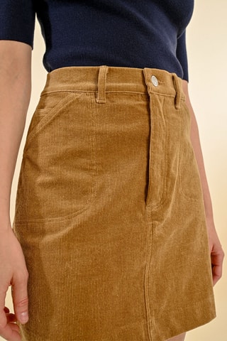 Jupe droite - Beige
