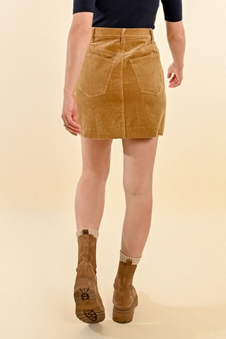 Jupe droite - Beige