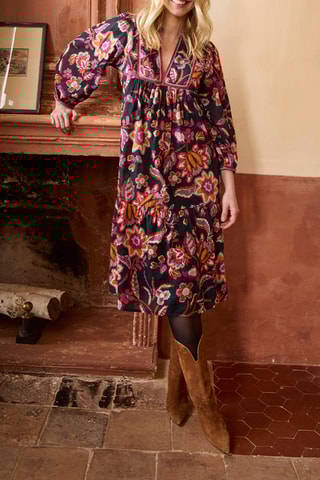 Robe midi - Noir