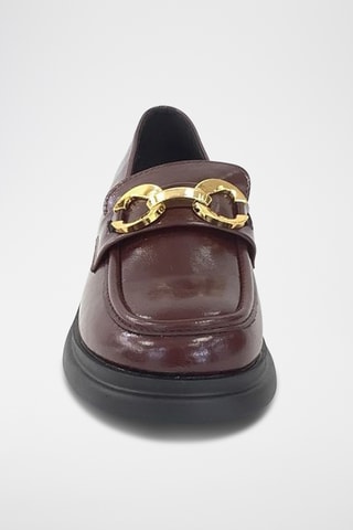 Mocassins de salto - Bordô