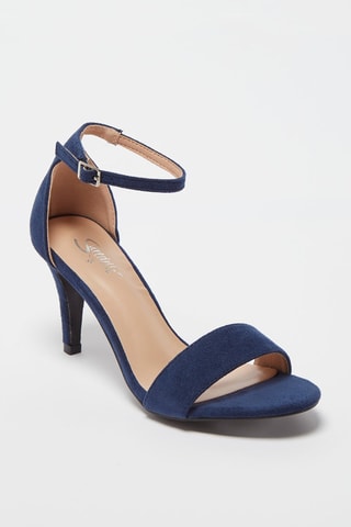 Sandálias de salto Azul