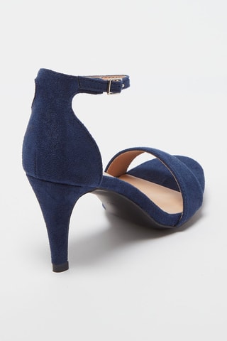 Sandálias de salto Azul
