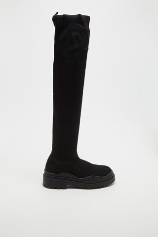 Botas altas Preto