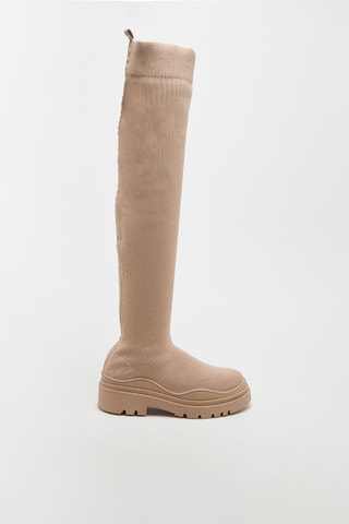 Botas acima do joelho  Toupeira