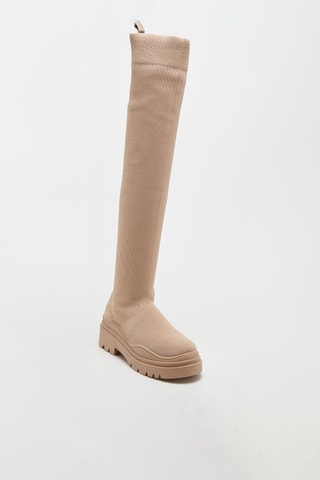 Botas acima do joelho  Toupeira