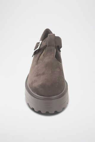 Babies com plataforma - Castanho