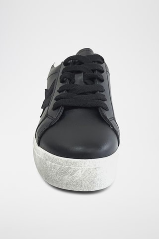 Sapatilhas com plataforma - Preto