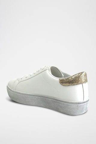 Sapatilhas com plataforma - Branco