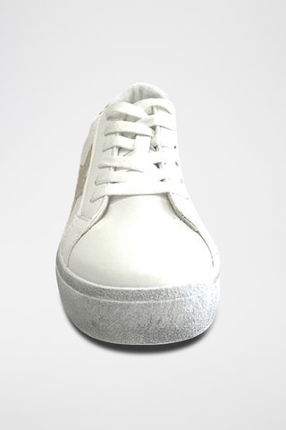 Sapatilhas com plataforma - Branco