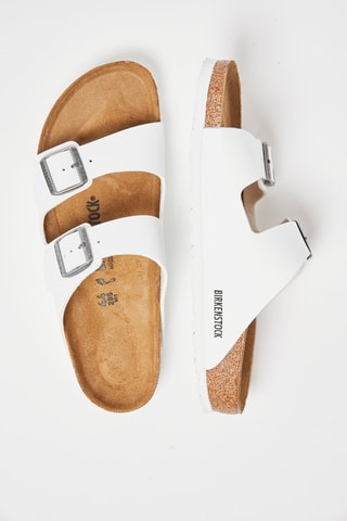 Mules Arizona Blanc - Largeur étroite