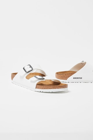 Mules Arizona Blanc - Largeur étroite