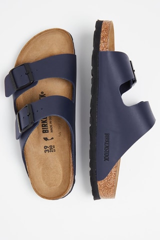 Muiltjes Arizona Marineblauw - Smal