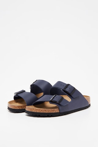Muiltjes Arizona Marineblauw - Smal