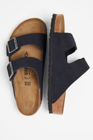 Nubuck Muiltjes Arizona - Zwart - Normaal