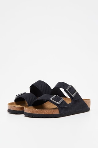 Nubuck Muiltjes Arizona - Zwart - Normaal