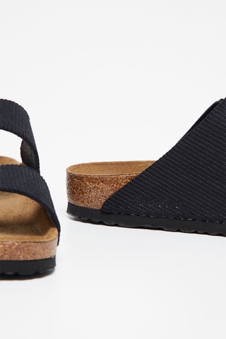 Nubuck Muiltjes Arizona - Zwart - Normaal