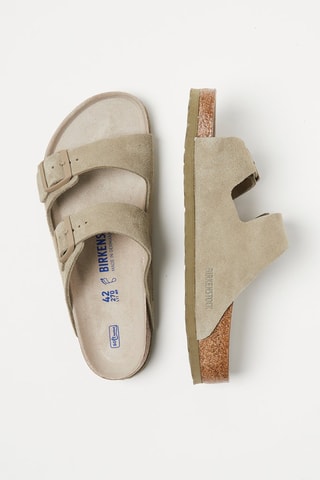 Nubuck Muiltjes Arizona - Lichtkaki - Normaal