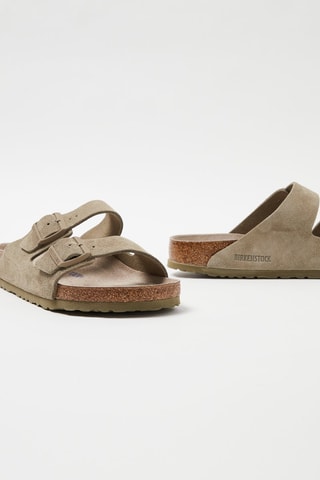 Nubuck Muiltjes Arizona - Lichtkaki - Normaal
