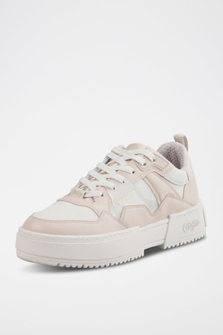 Vegan Leren Platform Sneakers RSE v2 - Beige