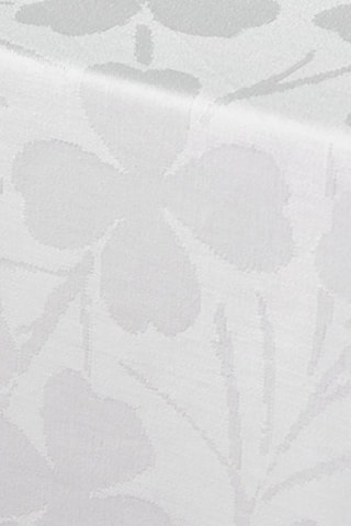 Nappe rectangulaire Petit Chênes 
Blanc