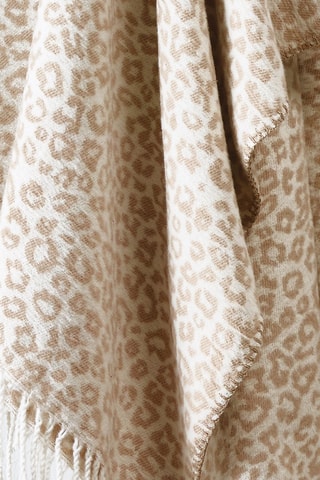 Plaid Leopard Taupe - 130 x 170 cm