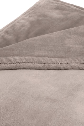 Plaid Taupe - 180 x 220 cm