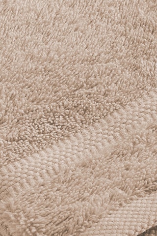 4 gants de toilette Taupe