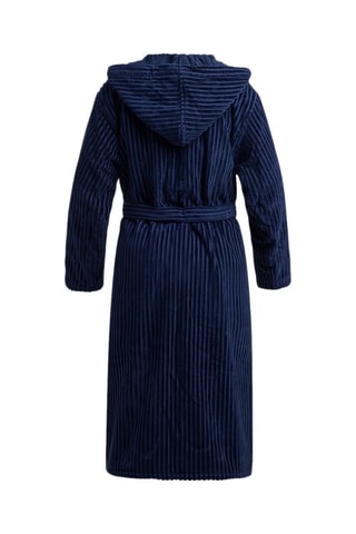 Peignoir Jacquard - Bleu foncé