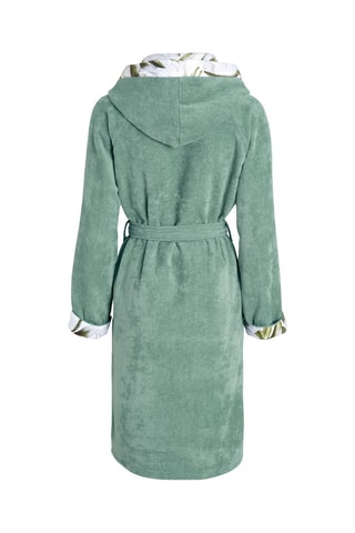 Peignoir à capuche  Jungle Vert