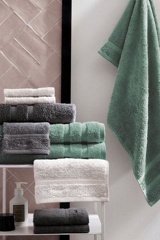 4 serviettes Gris foncé