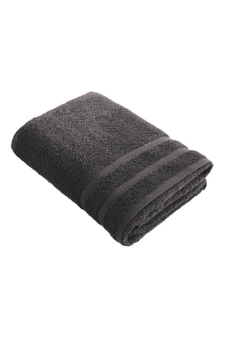 Drap de bain Gris foncé - 100 x 150 cm