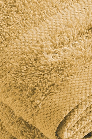 4 serviettes invité Moutarde - 30 x 30 cm