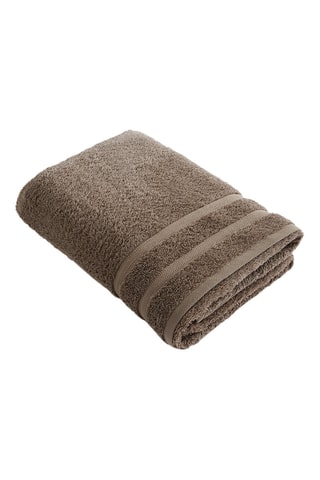 Drap de bain Taupe - 100 x 150 cm