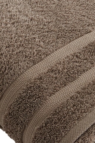 Drap de bain Taupe - 100 x 150 cm