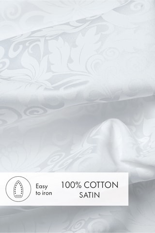 Taie de traversin Fleur enchantée - Blanc