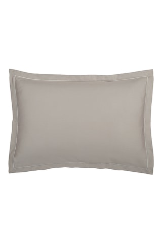 2 taies d'oreiller Uni - Taupe