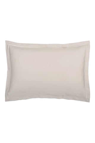2 taies d'oreiller Uni - Taupe clair
